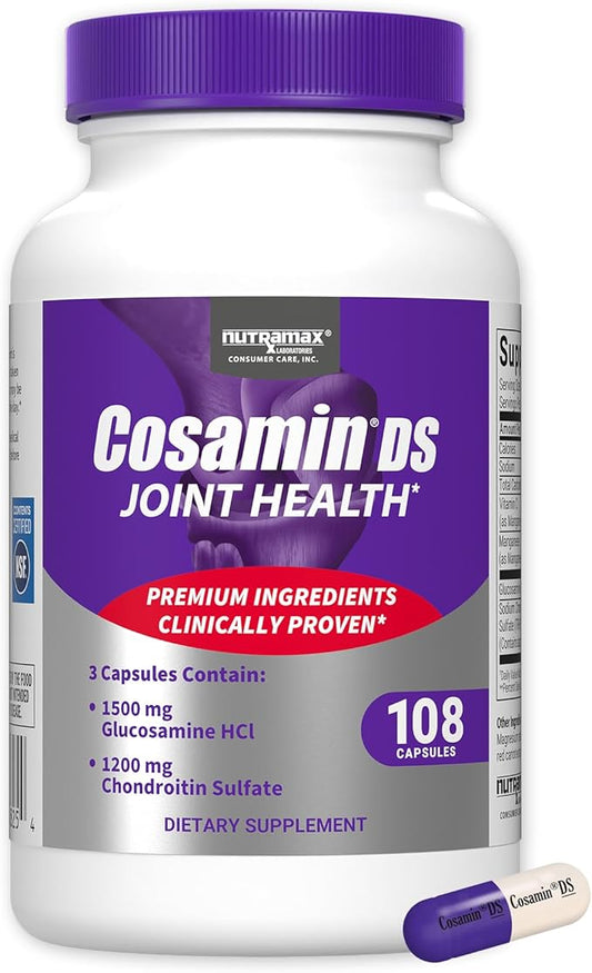 Cosamin DS For Joint Health Comfort & Mobility, 108 Capsules