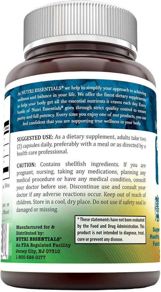 Glucosamine Chondroitin MSM 240 Capsules- Supports (240 Capsules)