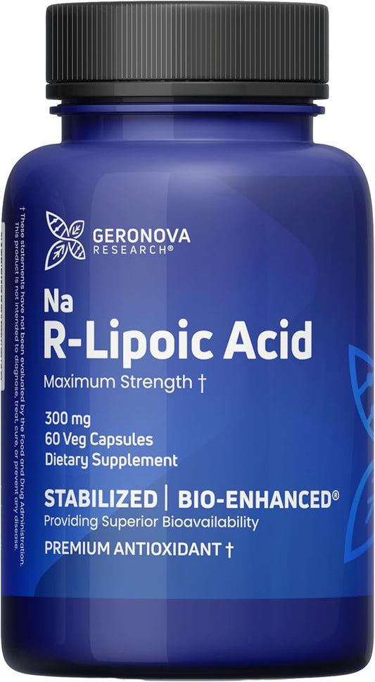 R-Lipoic Acid 300mg 60 Caps