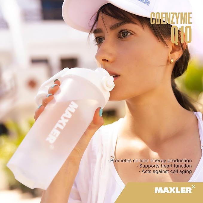 Maxler Coenzyme Q10 (Ubiquinone) Antioxidant Supplement 100 mg Q-10 per 60 Vegan CoQ10 Capsules
