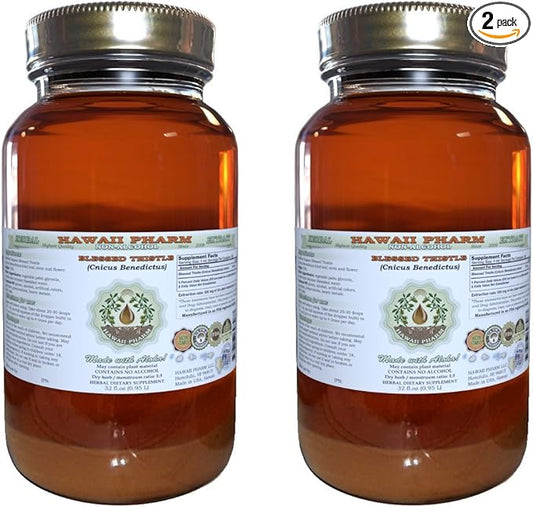 Hawaii Pharm Blessed Thistle Alcohol-FREE Liquid 2x32 oz