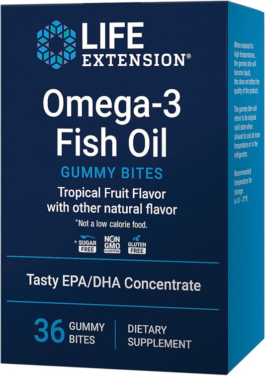 Life Extension Omega-3 Fish Oil Gummy 36 Gummy