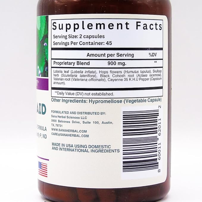 New Nerve AID 6-Element, No-Adverse-Effects