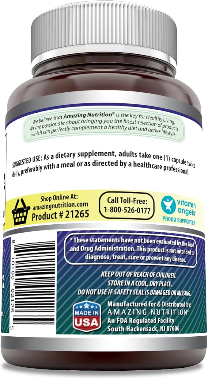 Amazing Formulas Alpha Lipoic Acid ALA 600 mg 3 Pack (120 | 2 Pack)