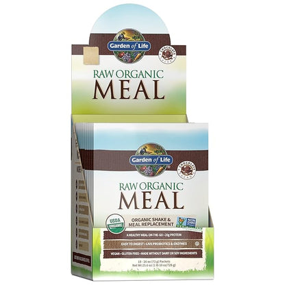 Garden of Life Meal Replacement Chocolate 10ct Tray, 0.16 Pound