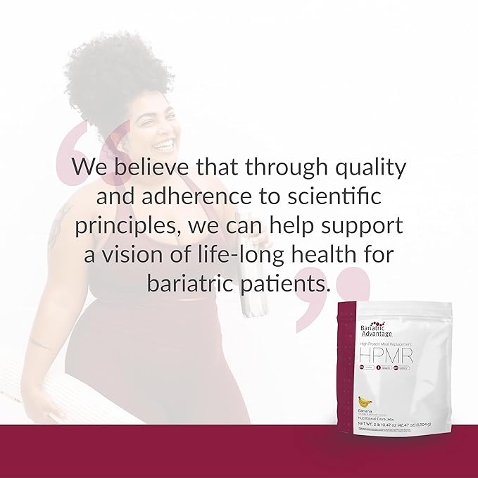 Bariatric Advantage High Protein Meal Replacement Drink Mix, Protein Powder Whey Isolate for Gastric Bypass and Sleeve Gastrectomy Patients, 27g Protein, Lactose Free - Chicken Soup - 28 Servings