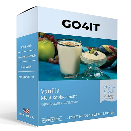 GO4IT Health Meal Replacement Shake, HIGH (7/box)