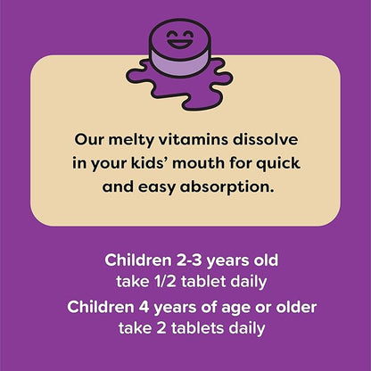 Renzo’s Picky Eater Kids Multivitamin with Iron D3 & K2 and 60 Sugar-Free
