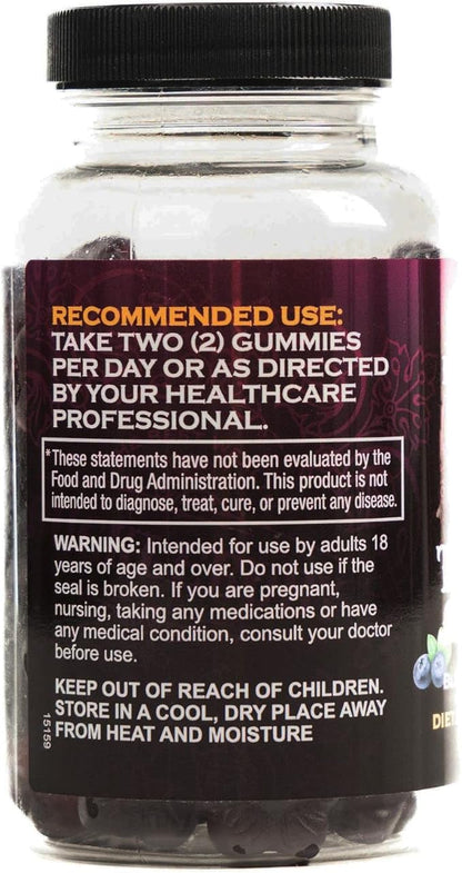 Sugar-Free Milk Thistle Gummies 1,000mg 60 Gummies