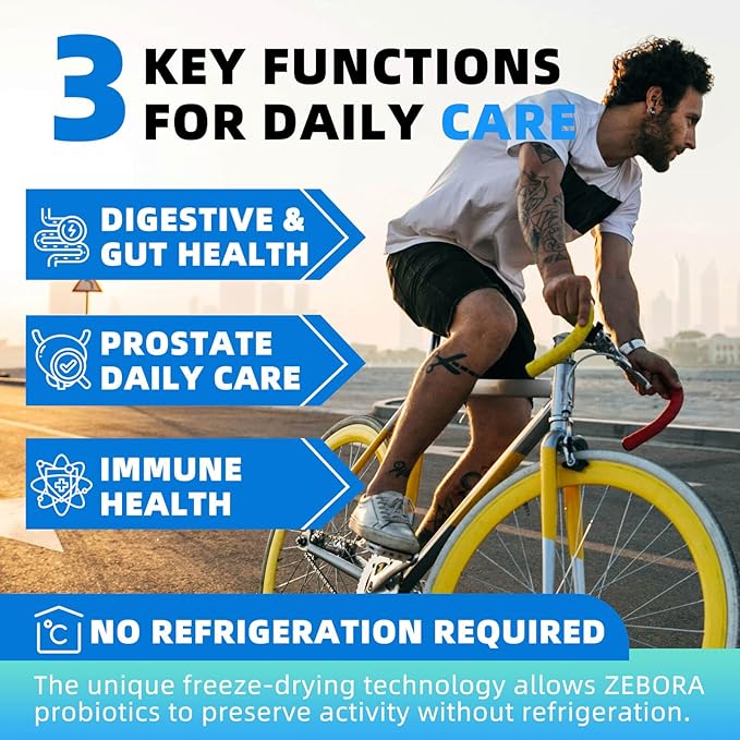 Probiotics for Men 100 Billion CFU 90 Veg