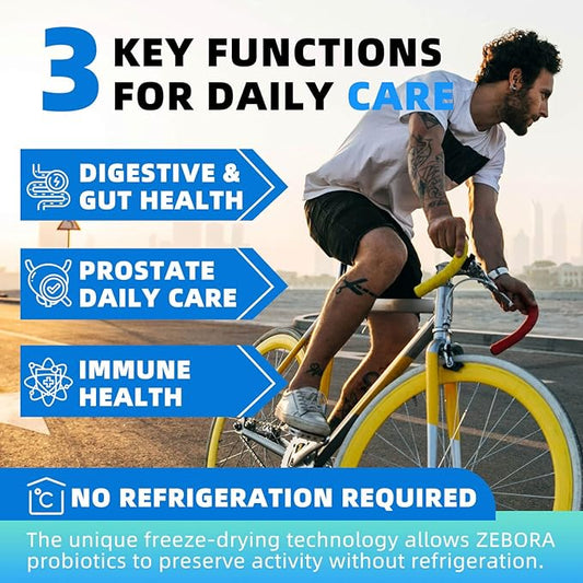 Probiotics for Men 100 Billion CFU 90 Veg