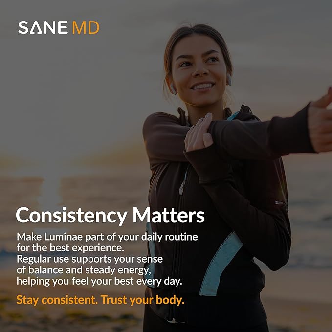 SANE MD Luminae 7-Keto DHEA Supplement for Women and Men - Lower Your Set-Point Weight Faster with NSF Certified Healthy Supplement Pills - 15 Count