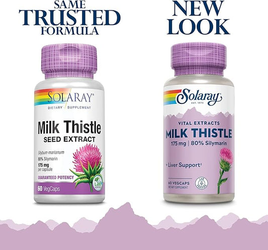 SOLARAY Milk Thistle Seed Extract 175mg