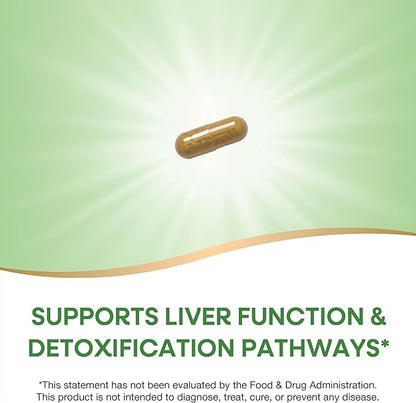 Nature's Way Milk Thistle, Supports Liver 175 mg 80% Silymarin 120 Capsules