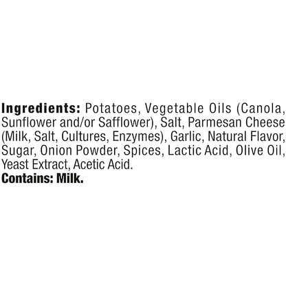 Kettle Brand Potato Chips, Parmesan Garlic Kettle Chips, 7.5 Oz (Pack of 12)