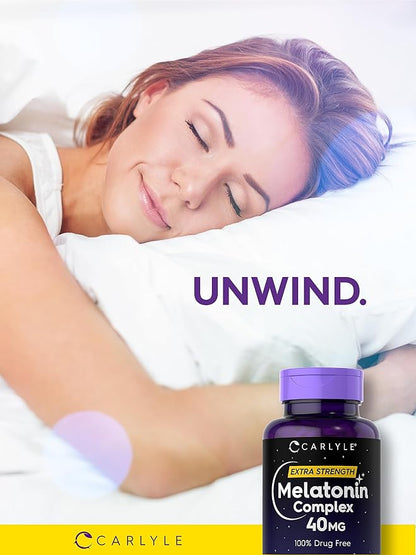 Carlyle Melatonin 40mg Complex 150 Fast