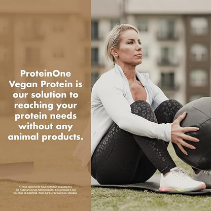 NutraOne ProteinOne Vegan Plant-Based Protein Powder