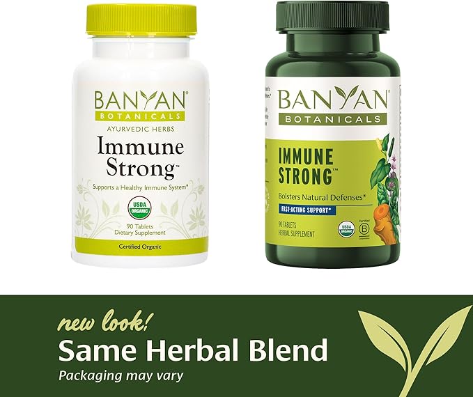 Banyan Botanicals Immune Strong – Organic 90 Tablets