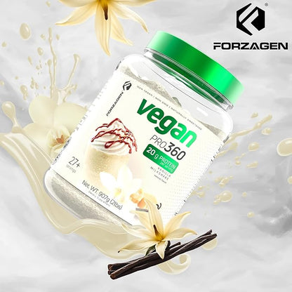 Forzagen Vegan Protein 360 2 Lbs 27 Servings,