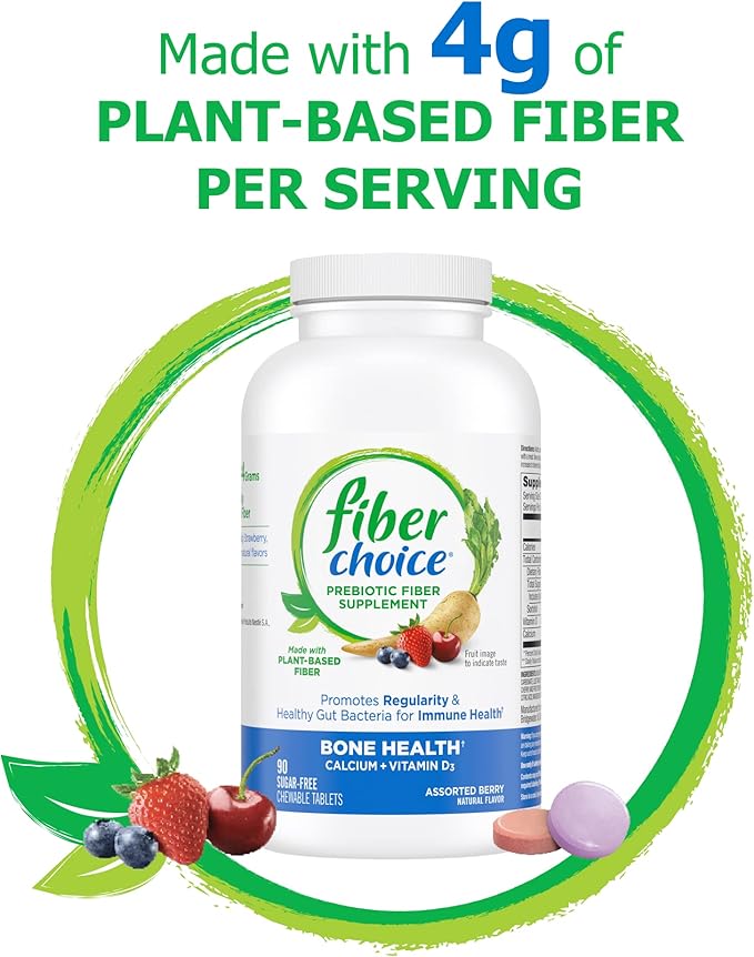Fiber Choice Bone Health Daily Prebiotic 90 Count
