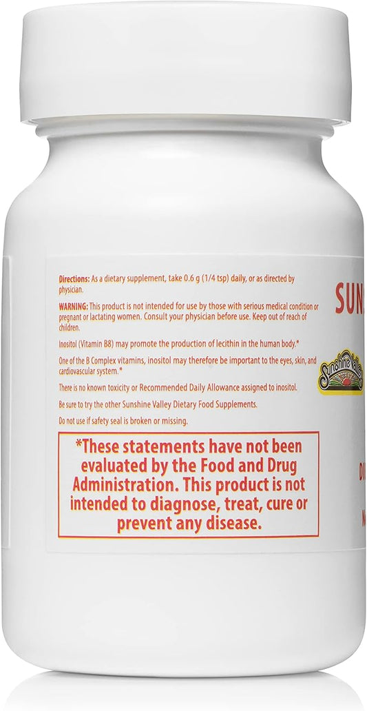 Super Inositol, Vitamin B8 Powdered Dietary 1 oz
