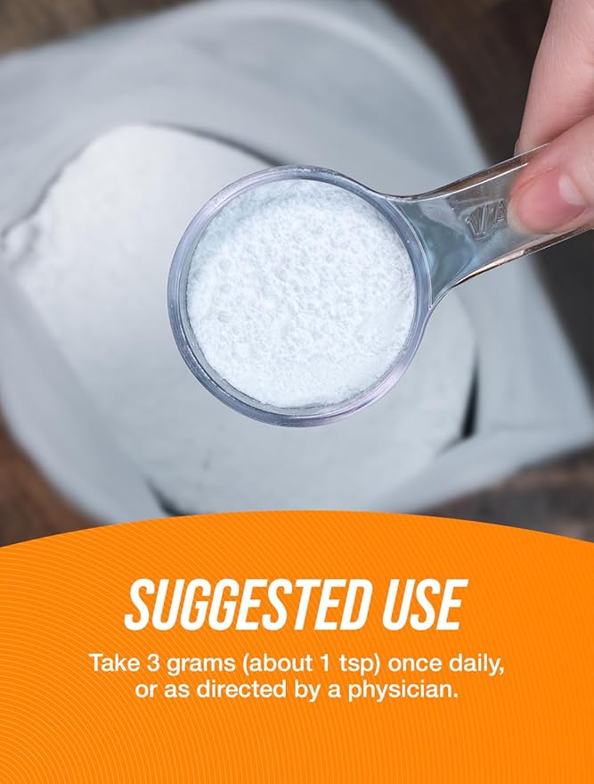 BulkSupplements.com Glycine Powder - Glycine Supplements, Glycine 3000mg - Glycine Amino Acid Supplement, Pure & Gluten Free - 3000mg per Serving, 500g (1.1 lbs) (Pack of 1)