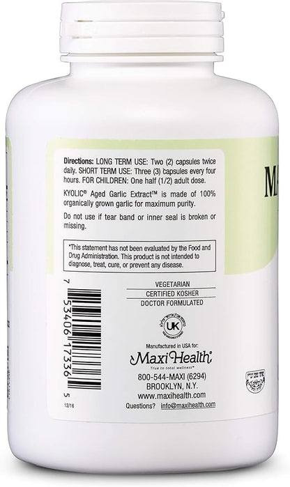 Maxi Health - Maxi Biotic Aged (360 Count)