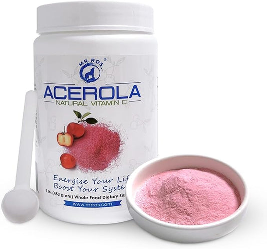 Natural Vitamin C 1 Lb (16 Oz 453 Grams)