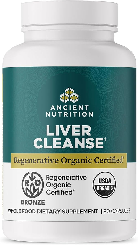 Ancient Nutrition Regenerative Organic Certified Liver 90 Count