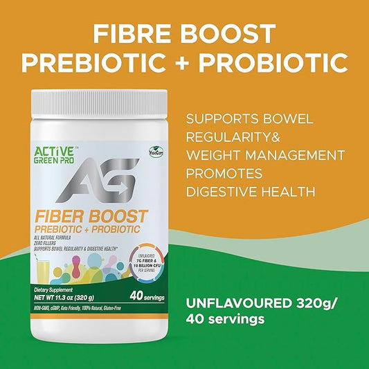 Fibre Boost Prebiotic + Probiotic 320g/40 Servings