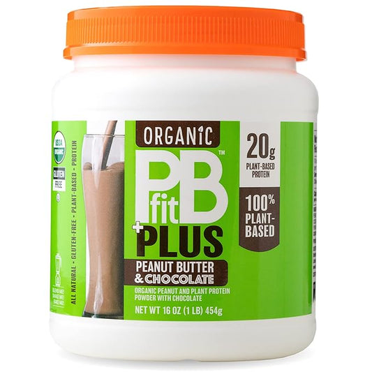 PBfit Vegan Organic Peanut Butter & 1 Pound