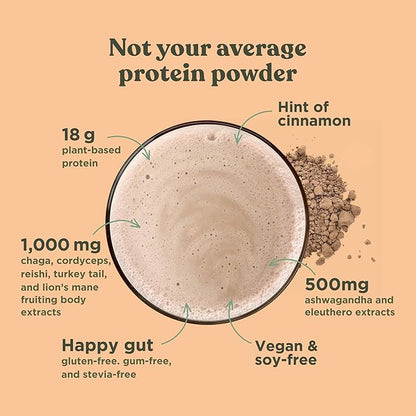Four Sigmatic Organic Plant-Based Protein Powder 16.9 oz