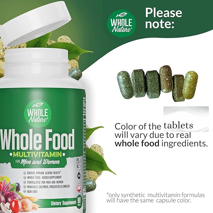 Whole Food Multivitamin for Men and (2)