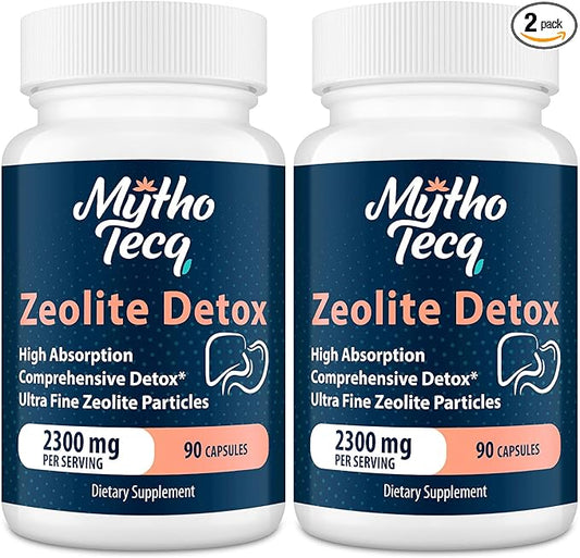 69,000 MG Zeolite Detox, Activated Charcoal, Detox-180 Caps