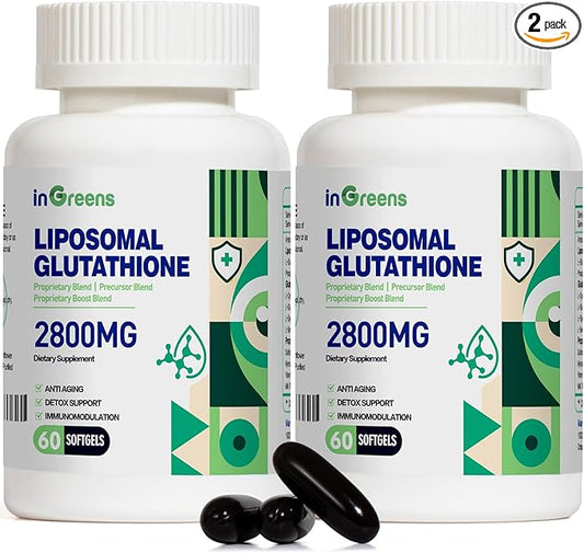 2800 MG Liposomal Glutathione Supplement, Detoxifying