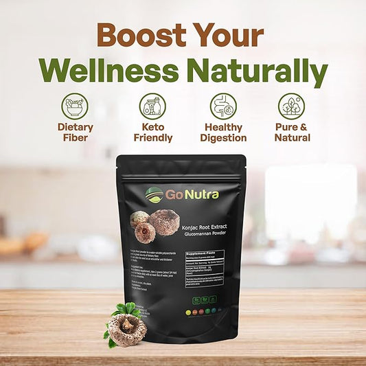 Konjac Root Extract Powder. Glucomannan Powder, 2.2lb 1kg 1kg