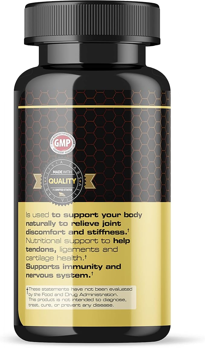 Glucosamine Supplement - Joint/Muscle Support - 60 Capsules 2 Pack