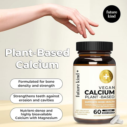 Future Kind Vegan Calcium Supplement (60 Capsules)