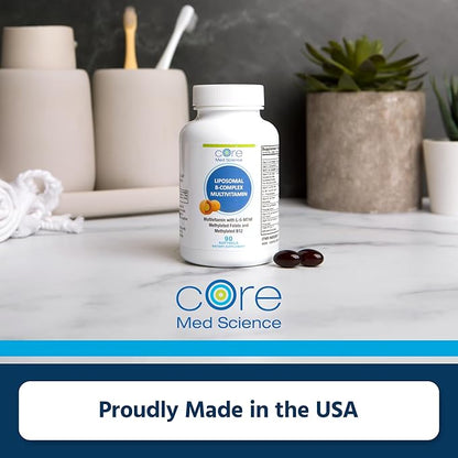 Core Med Science Liposomal Vitamin B-Complex, 90 Softgels