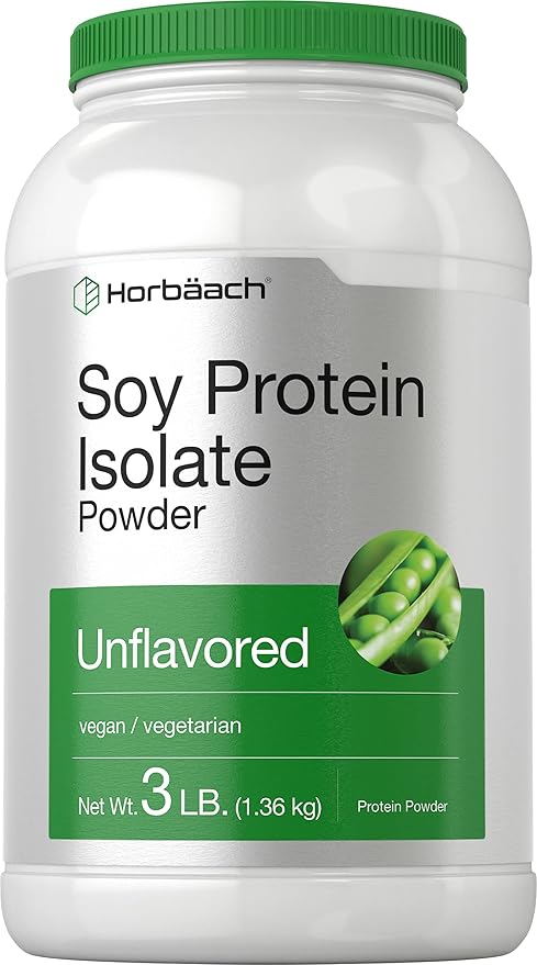 Horbäach Soy Protein Isolate Powder 3lb |