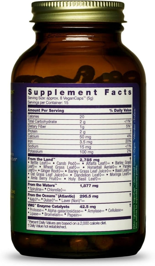 HEALTHFORCE SUPERFOODS Vitamineral Green 120 Capsules