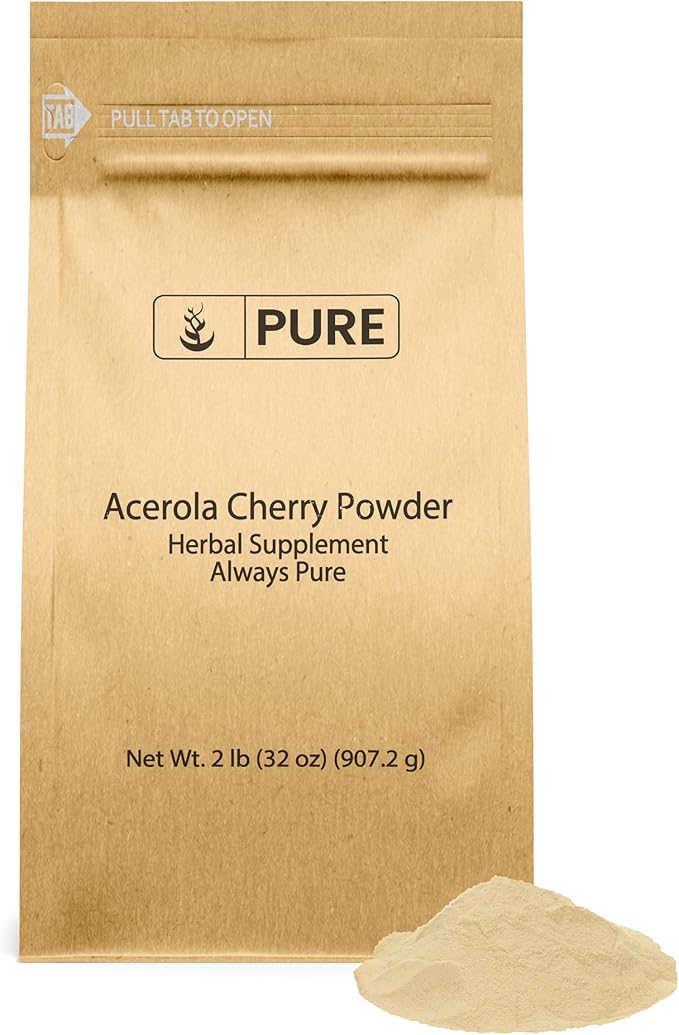 Pure Original Ingredients Acerola Cherry Powder (2 lb) (2 Pound)