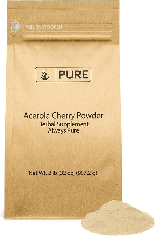 Pure Original Ingredients Acerola Cherry Powder (2 lb) (2 Pound)
