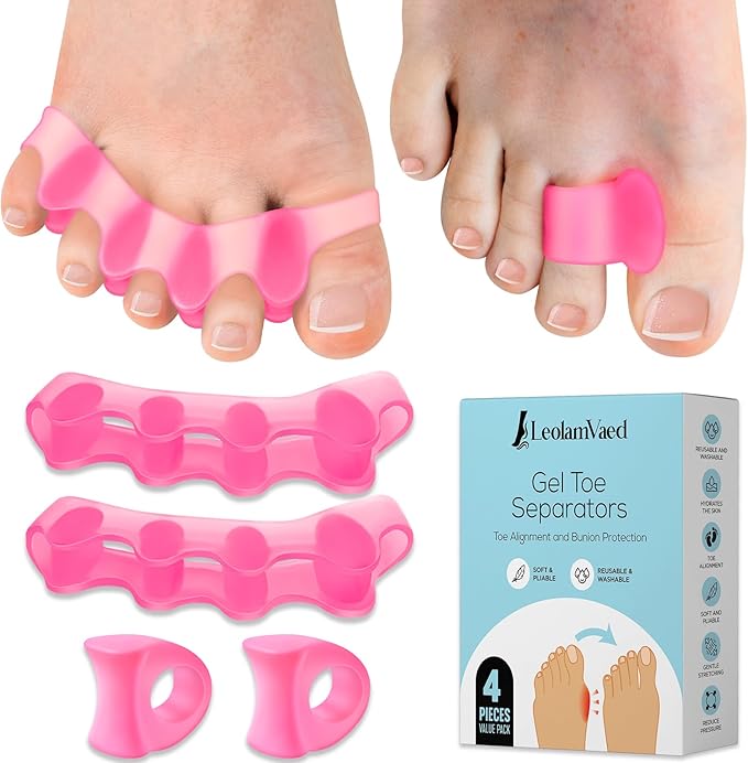 (4 Pieces in Two Types) Toe