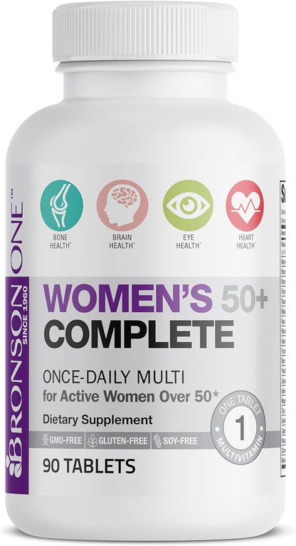 Bronson ONE Daily Women’s 50+ Complete 90 Tablets