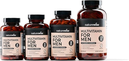 NatureWise Multivitamin for Men 240 Capsules[6-Month Capsules[6-Month Supply]
