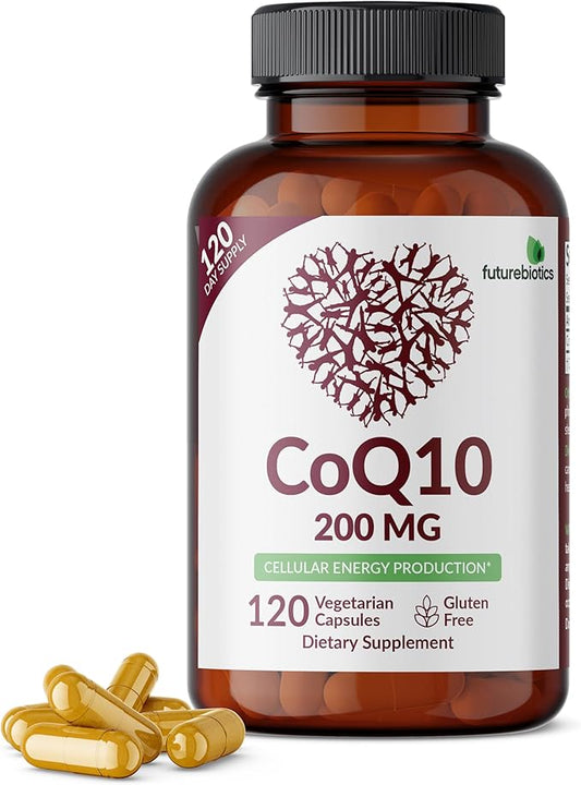 Futurebiotics CoQ10 200 MG Cellular Energy 120 Vegetarian