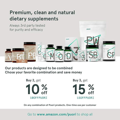 Puori P3 Health Essentials 30 Servings 3, Vitamin