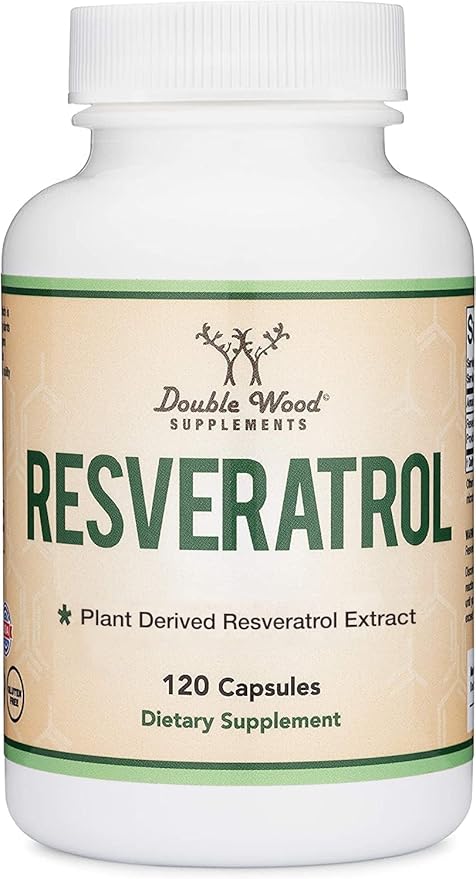 Resveratrol Supplement 500mg Per Serving, 120 50% Trans