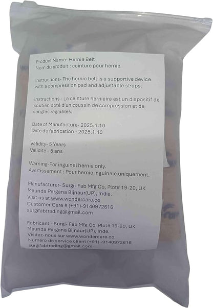 Wonder Care- Umbilical Hernia Support Belt 40"-46")